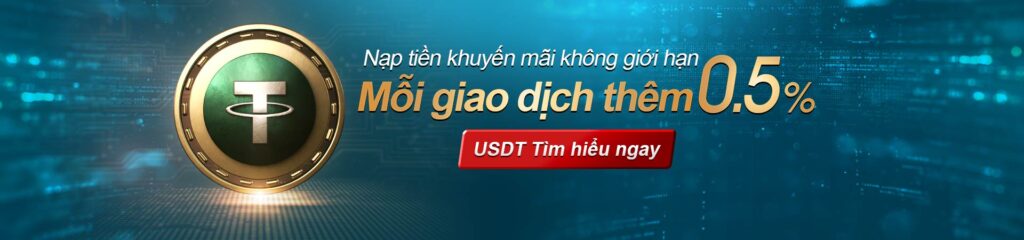 Nạp tiền khuyến mãi không giới hạn – Mỗi giao dịch thêm 0.5%! Tìm hiểu ngay về ưu đãi hấp dẫn với USDT tại Kubet Việt Nam! | Kubet 🎖 ku casino đăng ký kubet đăng nhập ku 24/7